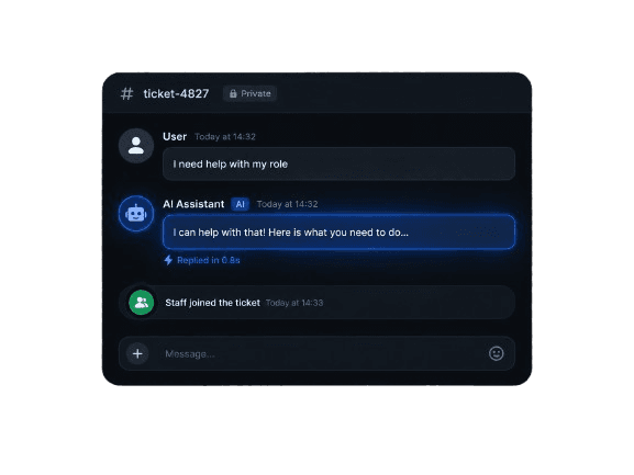 Verity live agents panel showing three running automations with their triggers.