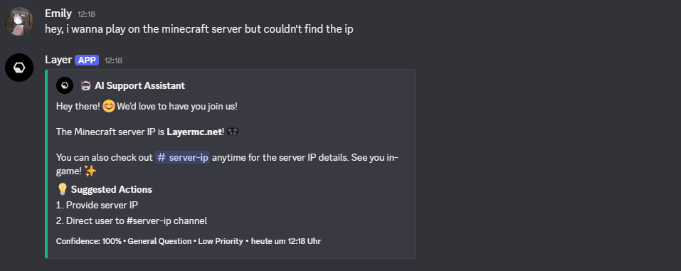 Verity ticket triage view showing an AI agent classifying and routing a support ticket through five steps.
